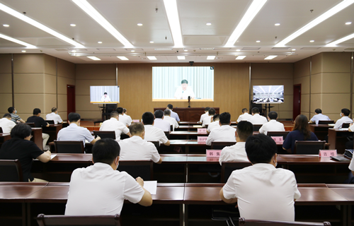東昌府區(qū)組織收聽收看全市生態(tài)環(huán)境保護工作會議  并安排部署全區(qū)生態(tài)環(huán)境保護工作