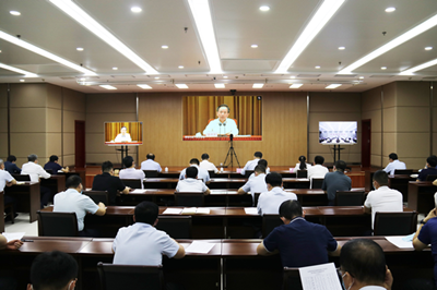 山東省民營經濟高質量發(fā)展工作視頻會議召開 東昌府區(qū)設分會場組織收聽收看