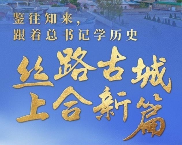 鑒往知來，跟著總書記學(xué)歷史丨絲路古城 上合新篇