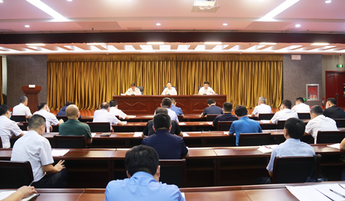 雄商高鐵東昌府區(qū)段建設工作啟動會議召開 東昌府區(qū)委副書記、區(qū)長、雄商高鐵（東昌府區(qū)段）建設指揮部組長江紹華出席并作講話