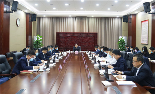 東昌府區(qū)委常委會(huì)會(huì)議召開(kāi)