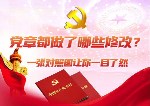 黨章都做了哪些修改？一張對照圖讓你一目了然