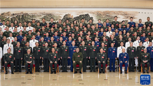 習(xí)近平在出席軍隊(duì)領(lǐng)導(dǎo)干部會議時強(qiáng)調(diào) 認(rèn)真學(xué)習(xí)宣傳貫徹黨的二十大精神 奮力實(shí)現(xiàn)建軍一百年奮斗目標(biāo)