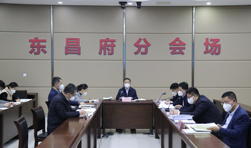 東昌府區(qū)政府黨組會議召開