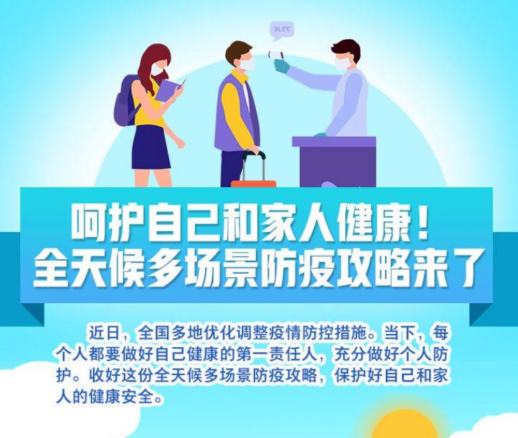 呵護自己和家人健康！全天候多場景防疫攻略來了