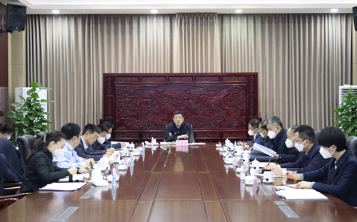 東昌府區(qū)委常委會會議召開