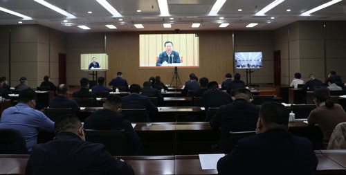 全省統(tǒng)籌疫情防控和經(jīng)濟運行工作視頻會議召開 東昌府區(qū)設分會場組織收聽收看