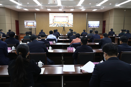 全市推進綠色低碳高質(zhì)量發(fā)展暨作風建設動員大會召開  東昌府區(qū)在分會場組織收聽收看