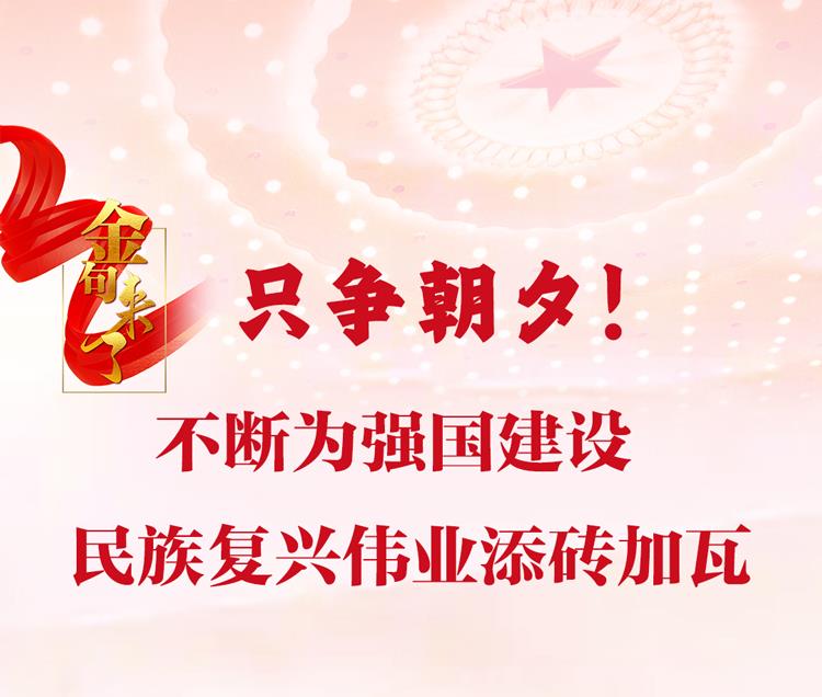 只爭朝夕！習近平：不斷為強國建設、民族復興偉業(yè)添磚加瓦
