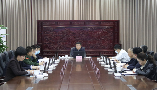 東昌府區(qū)委常委會會議召開