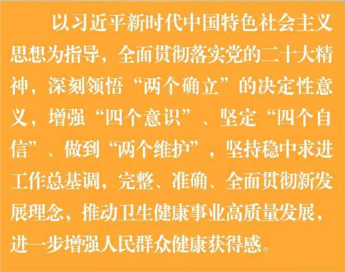 一圖讀懂丨2023年衛(wèi)生健康工作怎么干？