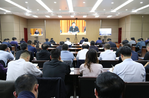 山東省安全生產(chǎn)工作專題視頻會議召開 壓緊壓實責任落細落實措施 推動全省安全生產(chǎn)形勢穩(wěn)定好轉(zhuǎn) 東昌府區(qū)設分會場參加收看