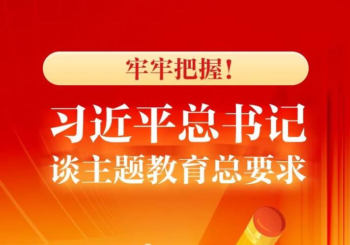 牢牢把握！習(xí)近平總書(shū)記談主題教育總要求