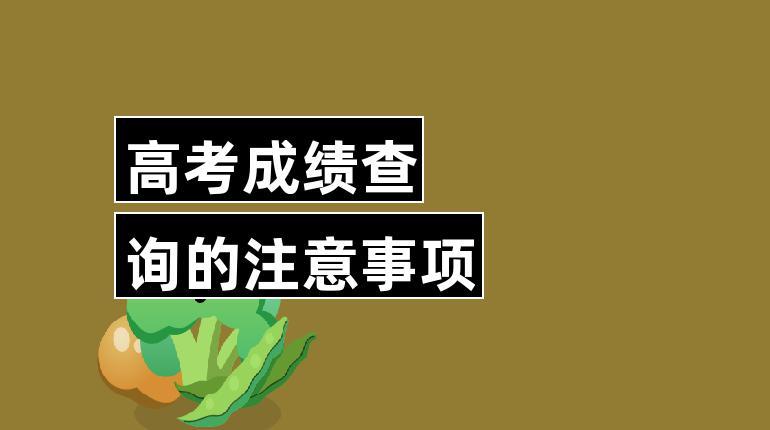 高考查分前，你需要弄明白的50個問題