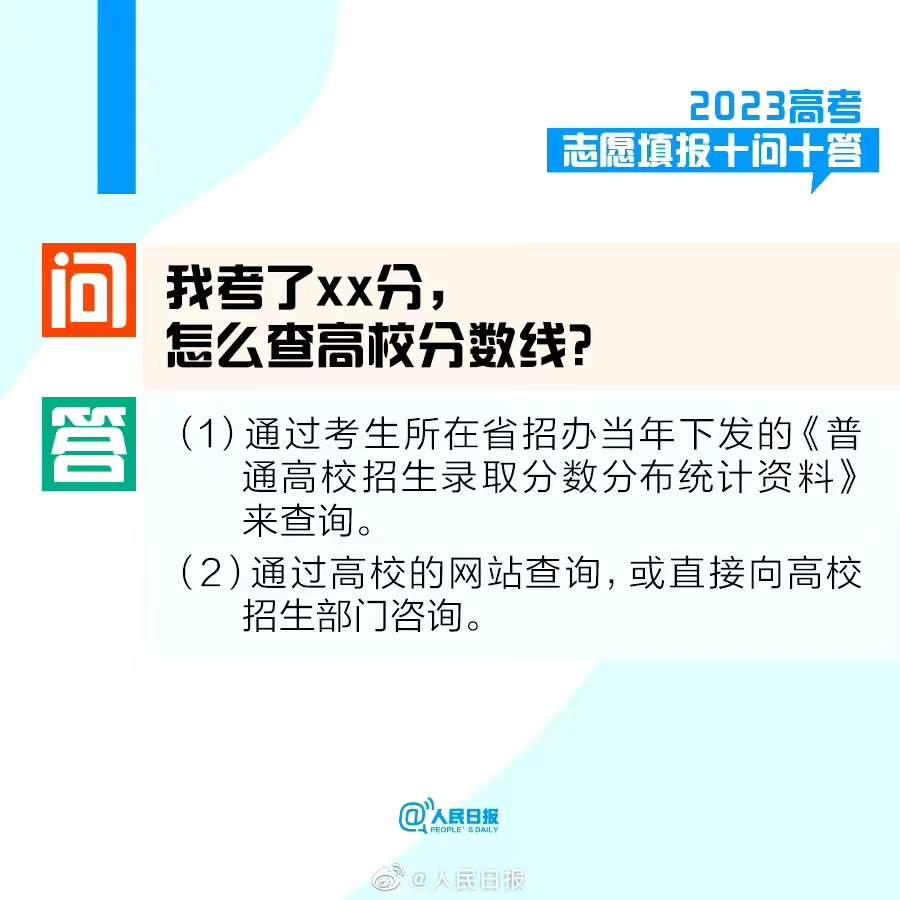 @考生和家長，2023高考志愿填報十問十答