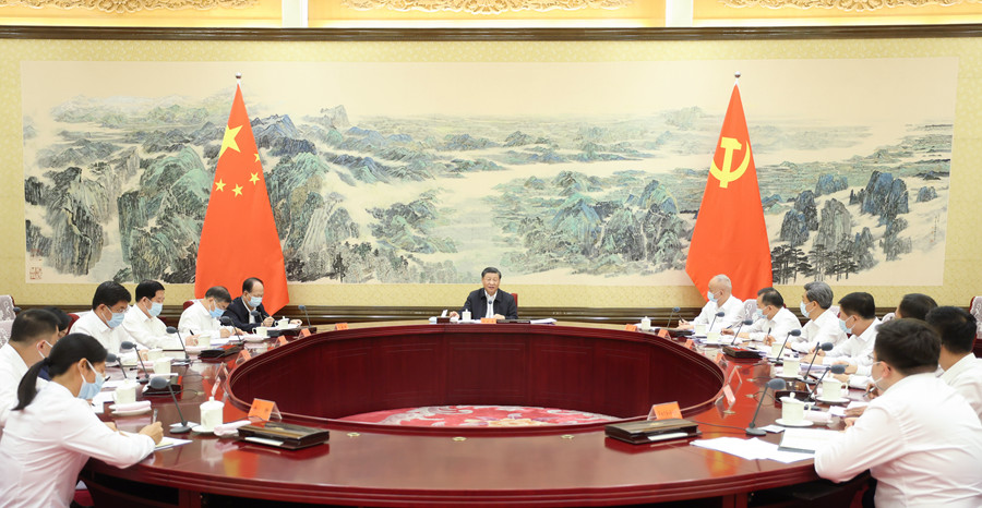 習(xí)近平在同團(tuán)中央新一屆領(lǐng)導(dǎo)班子成員集體談話時(shí)強(qiáng)調(diào) 切實(shí)肩負(fù)起新時(shí)代新征程黨賦予的使命任務(wù) 充分激發(fā)廣大青年在中國(guó)式現(xiàn)代化建設(shè)中挺膺擔(dān)當(dāng)