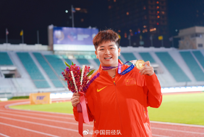 田徑亞錦賽：中國隊奪得男、女鏈球金牌