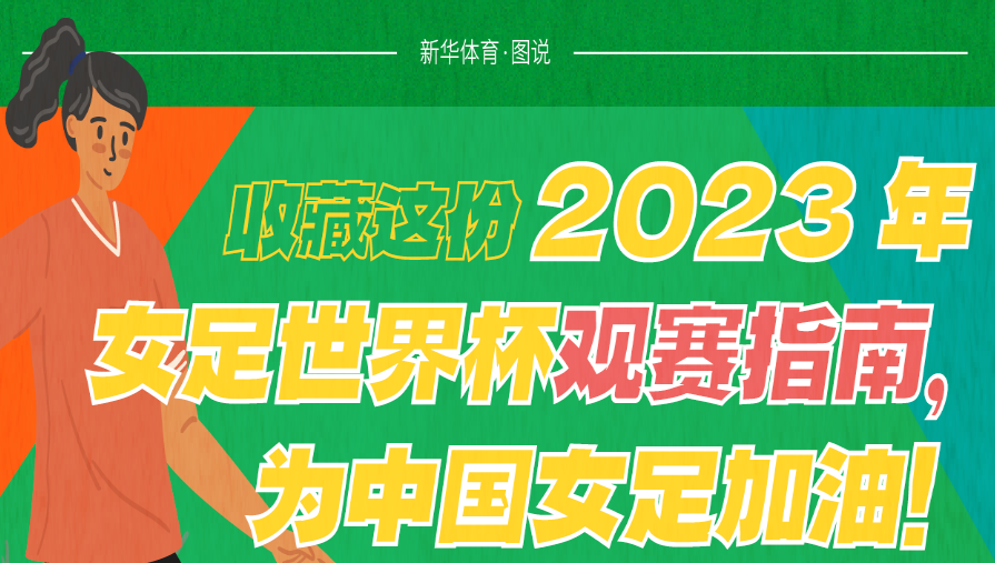 收藏這份2023年女足世界杯觀賽指南，為中國女足加油！