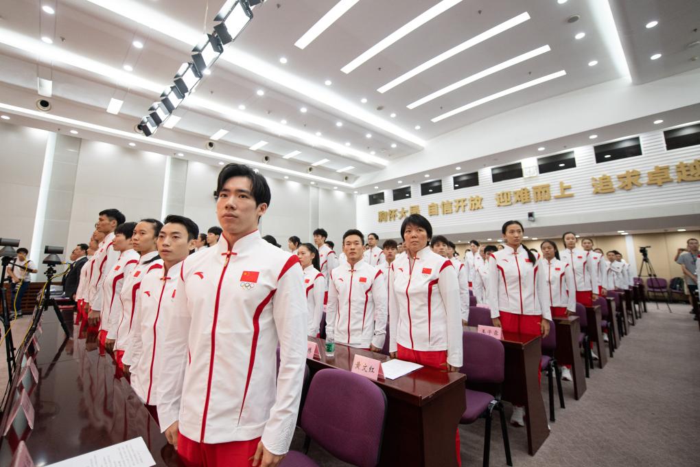 36位奧運(yùn)冠軍領(lǐng)銜 中國代表團(tuán)向亞運(yùn)出發(fā)！