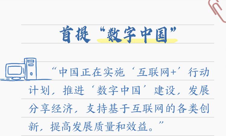 習近平賀信中提到的“數(shù)字中國”，你了解多少？