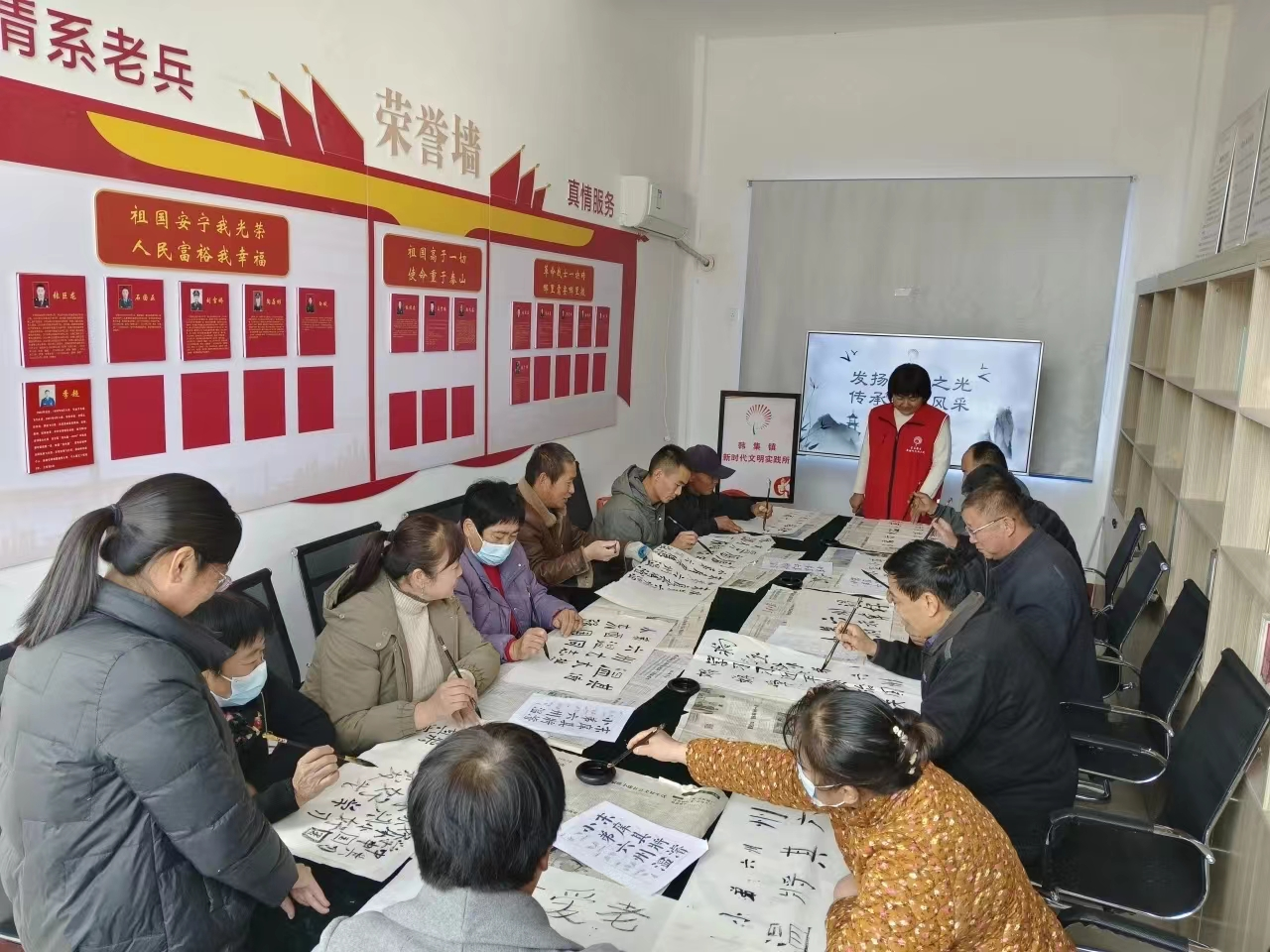 鄉(xiāng)村文化振興十送·送文化|聊城市東昌府區(qū)開展“發(fā)揚藝術(shù)之光 傳承書法風采”活動