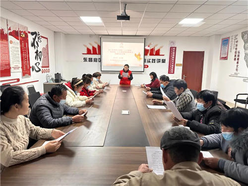 鄉(xiāng)村文化振興十送·送理論｜聊城市東昌府區(qū)梁水鎮(zhèn)鎮(zhèn)開展深入學(xué)習(xí)貫徹黨的二十大精神宣講活動(dòng)