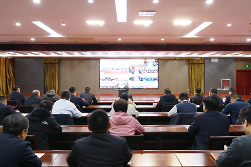 聊城市社會(huì)治安防控體系現(xiàn)代化建設(shè)推進(jìn)會(huì)議召開  東昌府區(qū)設(shè)分會(huì)場收聽收看