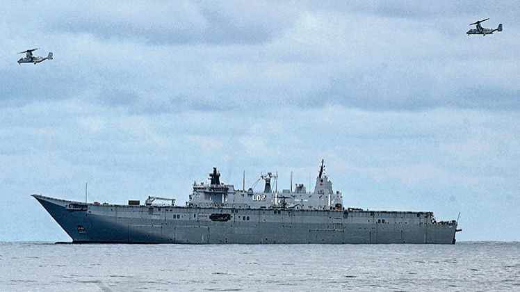 首次！日美澳菲在南海聯(lián)合軍演 正值這一特殊時間點