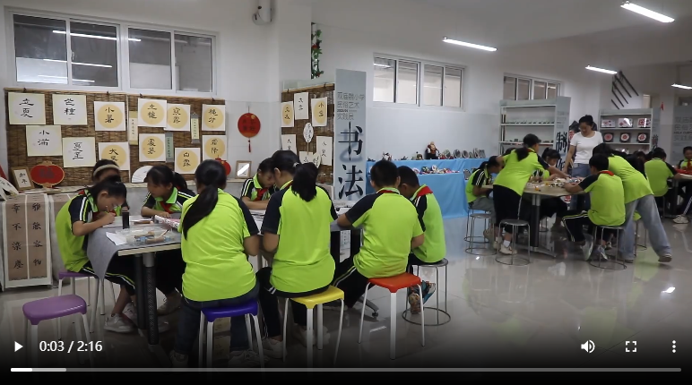 聊城市東昌府區(qū)：民俗文化藝術(shù)實踐室豐富校園生活