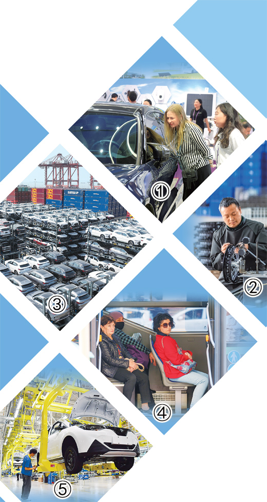 中國(guó)新能源車(chē)  自信“出?！?“圈粉”世界