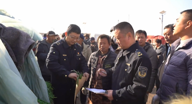聊城市莘縣：引進(jìn)定量檢測(cè)車(chē) 護(hù)航百姓“菜籃子”