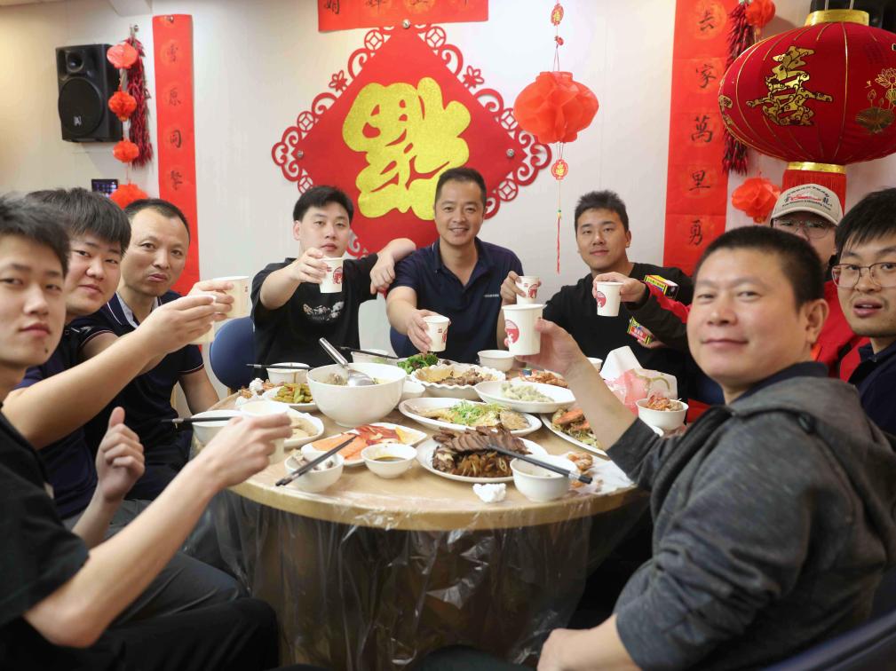 第41次南極考察｜通訊：南極考察隊的別樣新春