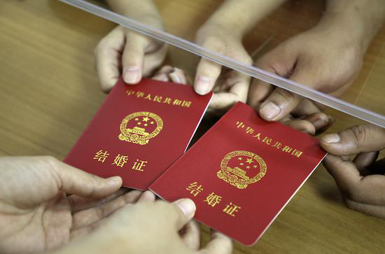 婚姻登記將實(shí)現(xiàn)“全國(guó)通辦”