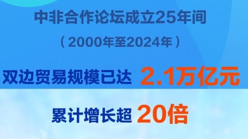 25年年均增速達14.2%，中非貿(mào)易規(guī)模已超2萬億元