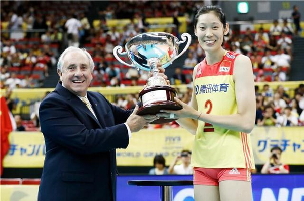 國際排聯(lián)封朱婷“女王” 如此天才還如此努力