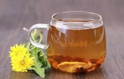 愛發(fā)火，蒲公英泡茶